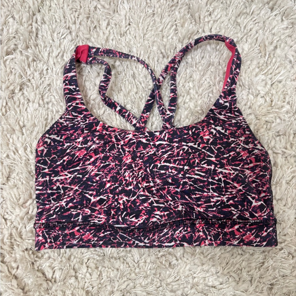 lululemon energy strappy sports bra